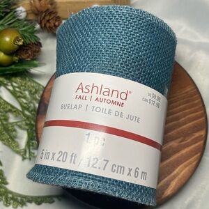 Ashland Blue Burlap Roll